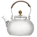 Hammered Glass Teapot