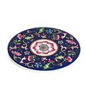 Vintage Enamel Glass Coaster