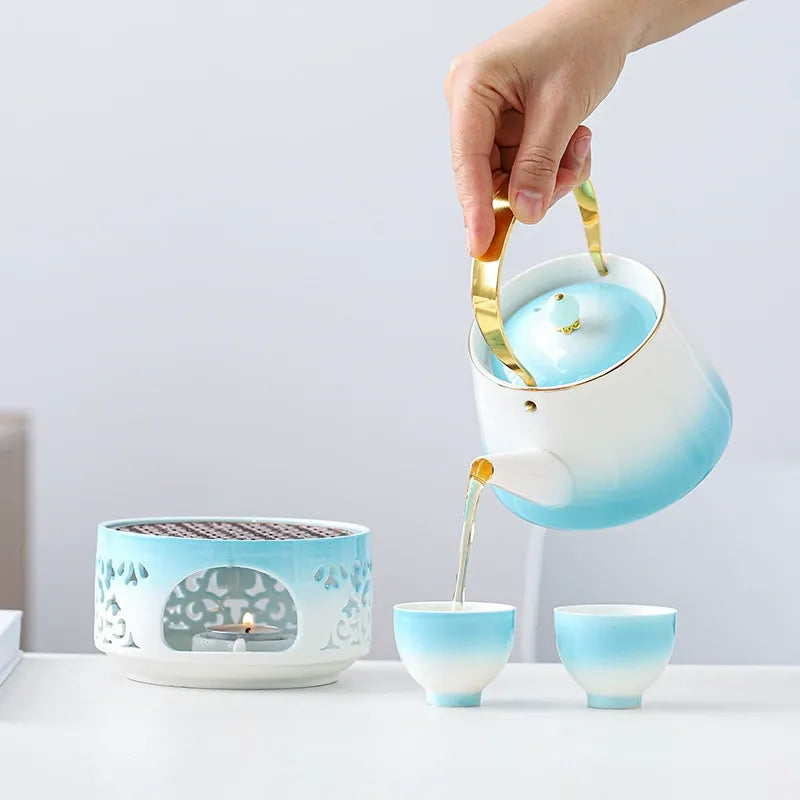 Ocean Gradient Teapot Warmer
